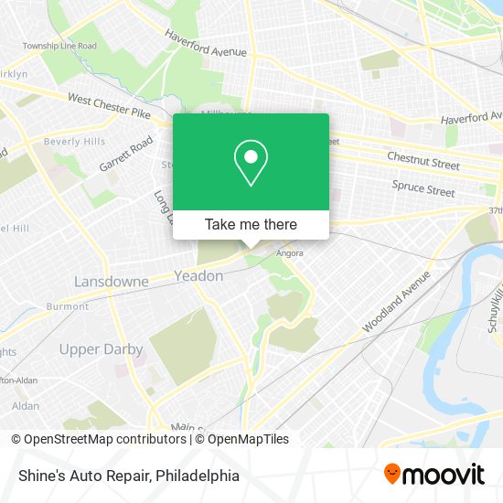 Shine's Auto Repair map