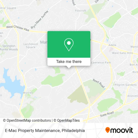 E-Mac Property Maintenance map
