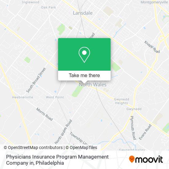 Physicians Insurance Program Management Company in map
