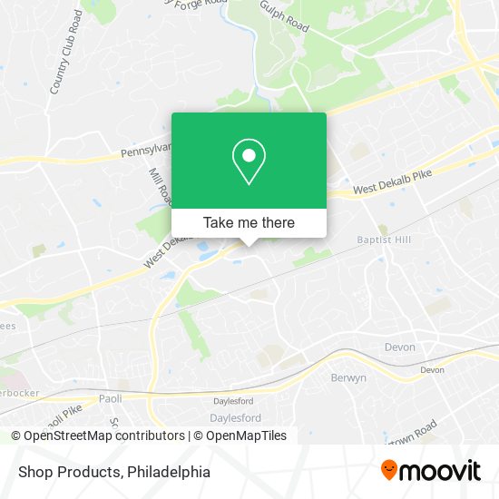 Shop Products map