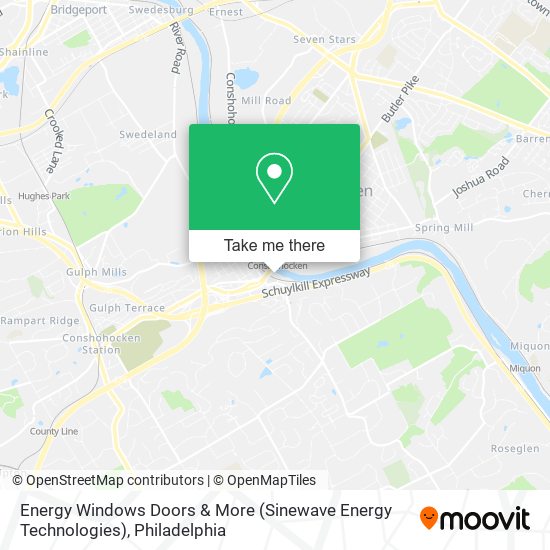 Mapa de Energy Windows Doors & More (Sinewave Energy Technologies)