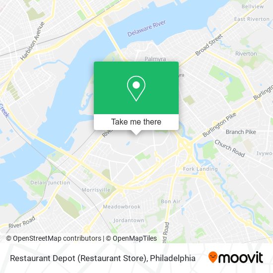 Restaurant Depot (Restaurant Store) map