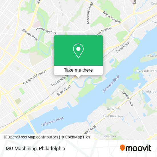 MG Machining map