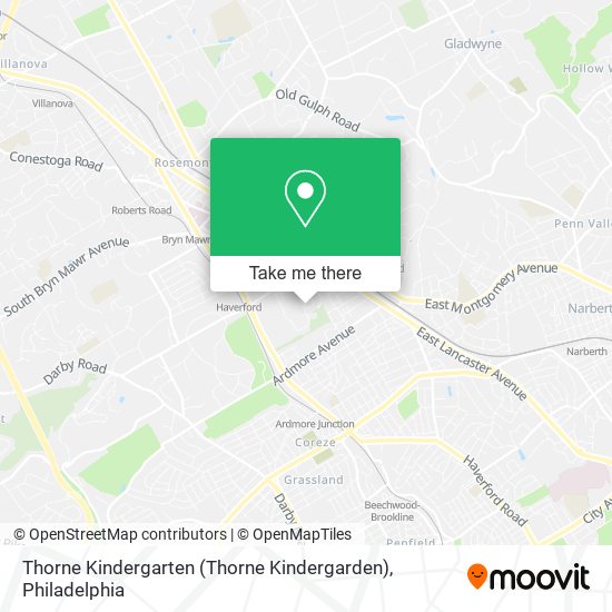 Thorne Kindergarten (Thorne Kindergarden) map