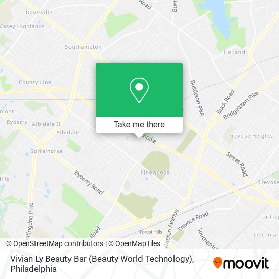 Mapa de Vivian Ly Beauty Bar (Beauty World Technology)