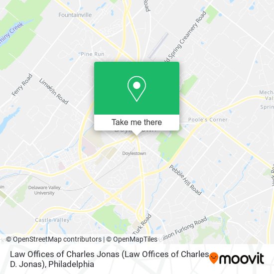 Law Offices of Charles Jonas map