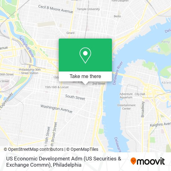 US Economic Development Adm (US Securities & Exchange Commn) map