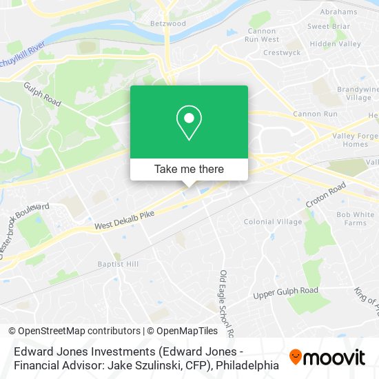 Edward Jones Investments (Edward Jones - Financial Advisor: Jake Szulinski, CFP) map