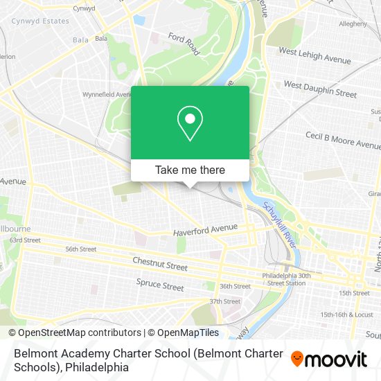 Mapa de Belmont Academy Charter School (Belmont Charter Schools)