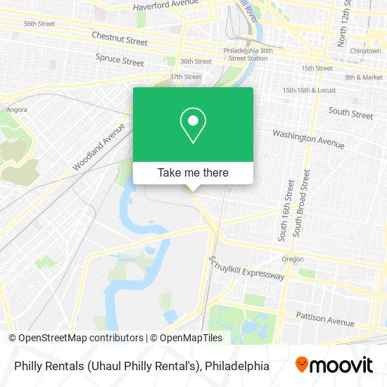 Philly Rentals (Uhaul Philly Rental's) map