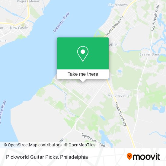Pickworld Guitar Picks map