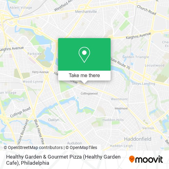 Healthy Garden & Gourmet Pizza (Healthy Garden Cafe) map