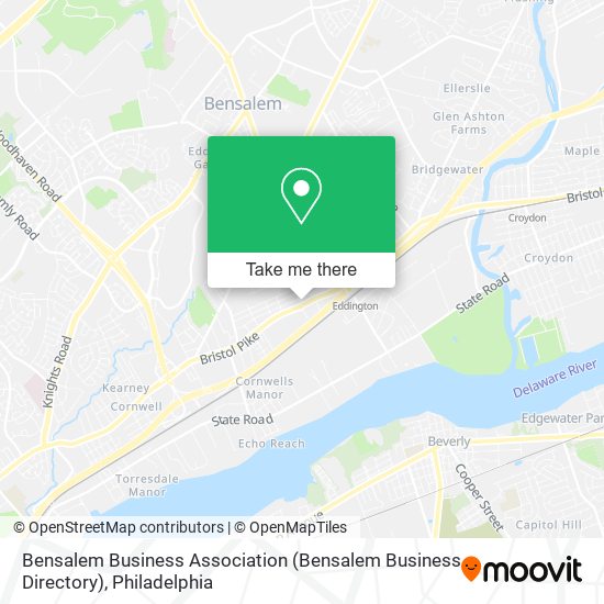 Bensalem Business Association (Bensalem Business Directory) map