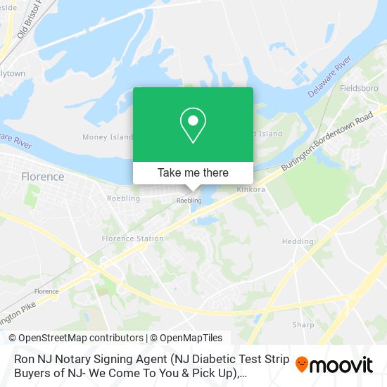 Ron NJ Notary Signing Agent (NJ Diabetic Test Strip Buyers of NJ- We Come To You & Pick Up) map