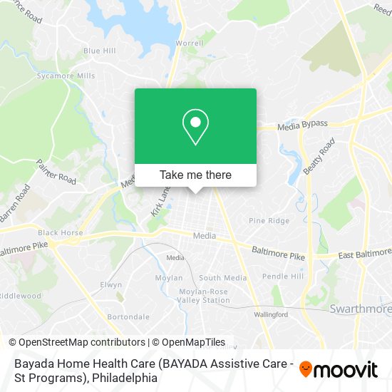 Bayada Home Health Care (BAYADA Assistive Care - St Programs) map