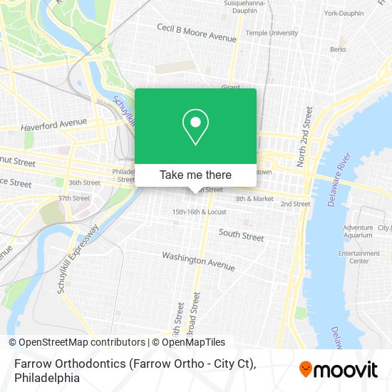 Farrow Orthodontics (Farrow Ortho - City Ct) map