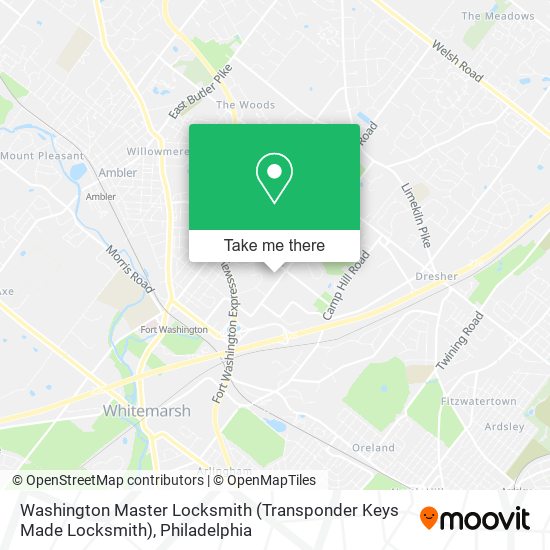 Washington Master Locksmith (Transponder Keys Made Locksmith) map