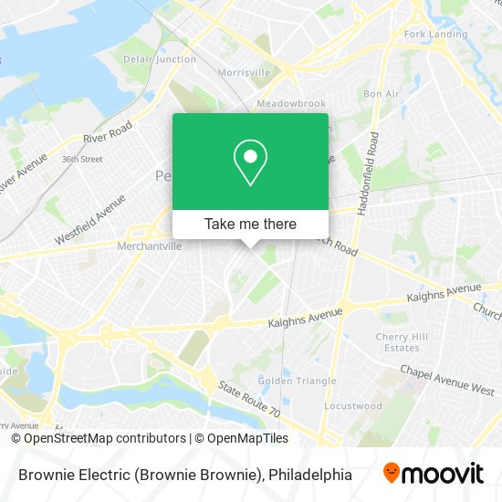 Mapa de Brownie Electric (Brownie Brownie)