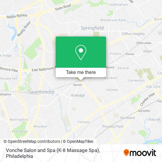 Vonche Salon and Spa (K-8 Massage Spa) map