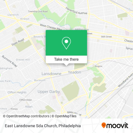 East Lansdowne Sda Church map