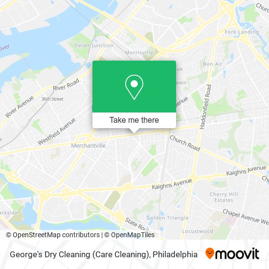 Mapa de George's Dry Cleaning (Care Cleaning)