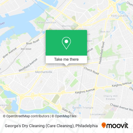 George's Dry Cleaning (Care Cleaning) map