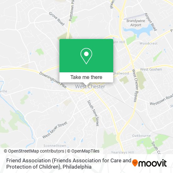 Friend Association (Friends Association for Care and Protection of Children) map