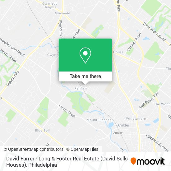 Mapa de David Farrer - Long & Foster Real Estate (David Sells Houses)