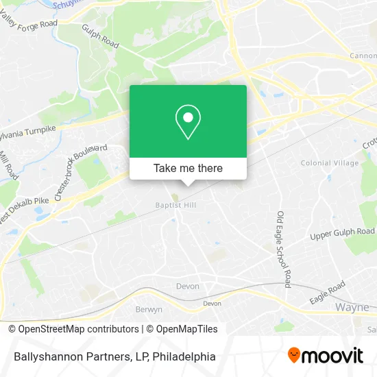 Ballyshannon Partners, LP map