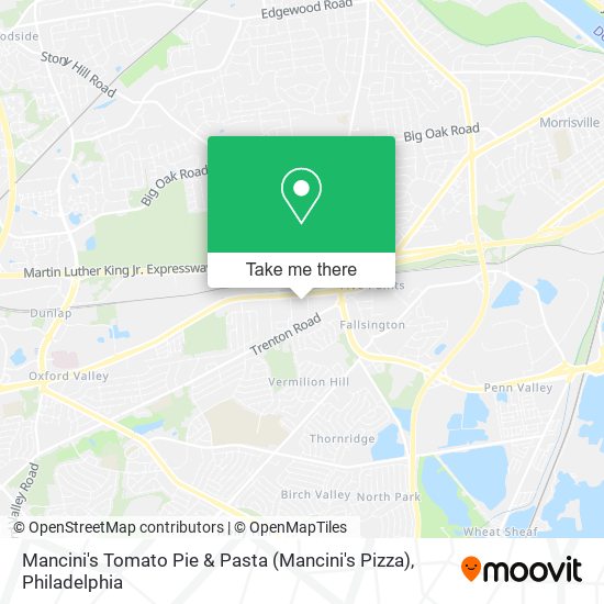 Mancini's Tomato Pie & Pasta (Mancini's Pizza) map