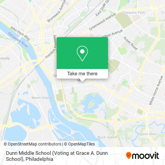 Dunn Middle School (Voting at Grace A. Dunn School) map