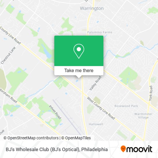 BJ's Wholesale Club (BJ's Optical) map