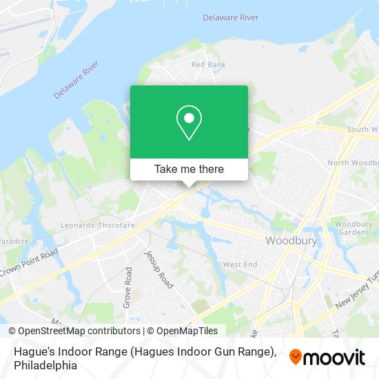Mapa de Hague's Indoor Range (Hagues Indoor Gun Range)