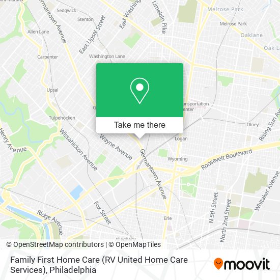 Family First Home Care (RV United Home Care Services) map