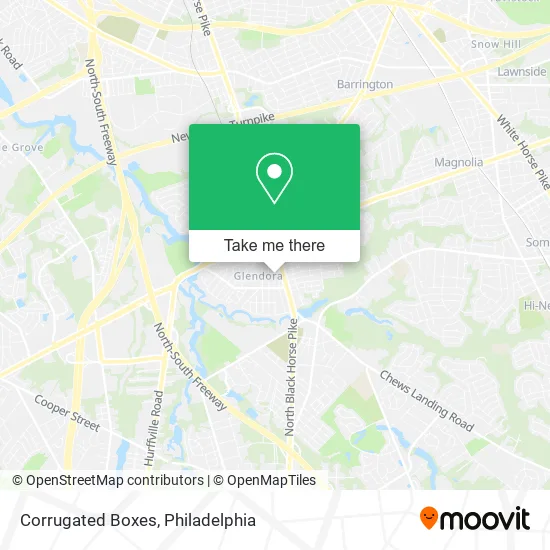Mapa de Corrugated Boxes