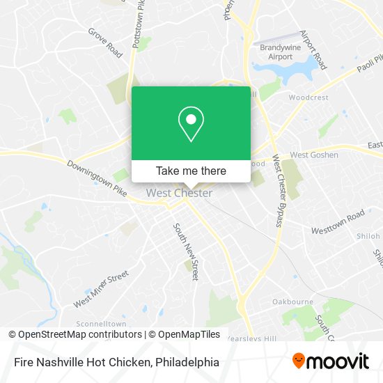 Mapa de Fire Nashville Hot Chicken