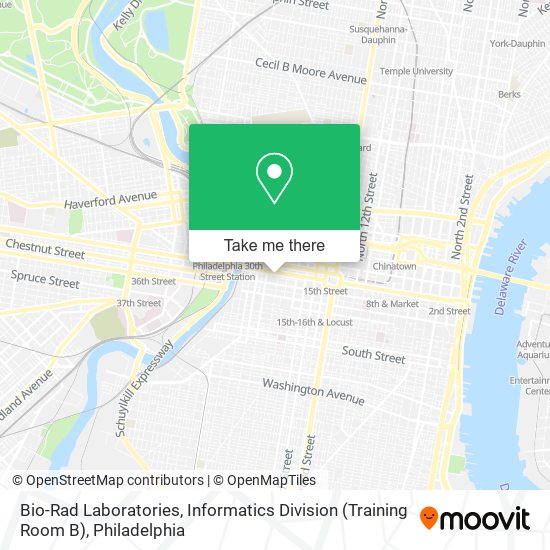 Bio-Rad Laboratories, Informatics Division (Training Room B) map