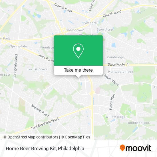 Home Beer Brewing Kit map