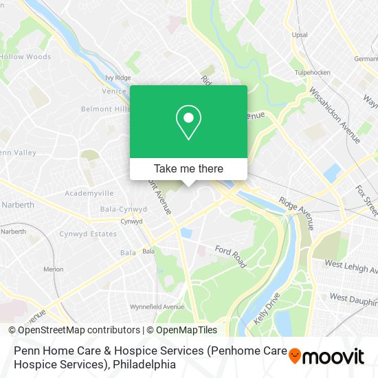 Penn Home Care & Hospice Services (Penhome Care Hospice Services) map