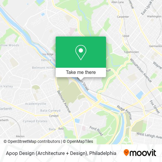 Apop Design (Architecture + Design) map