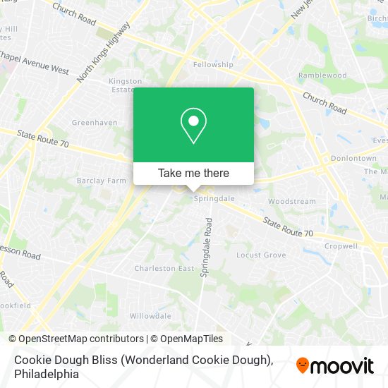 Mapa de Cookie Dough Bliss (Wonderland Cookie Dough)