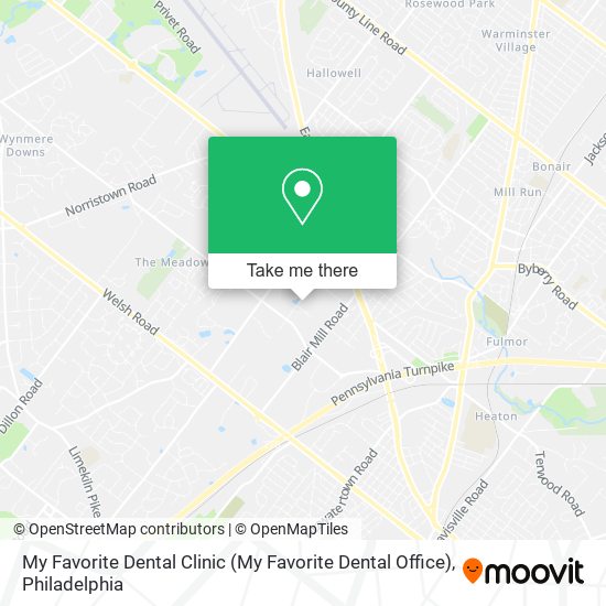 My Favorite Dental Clinic map