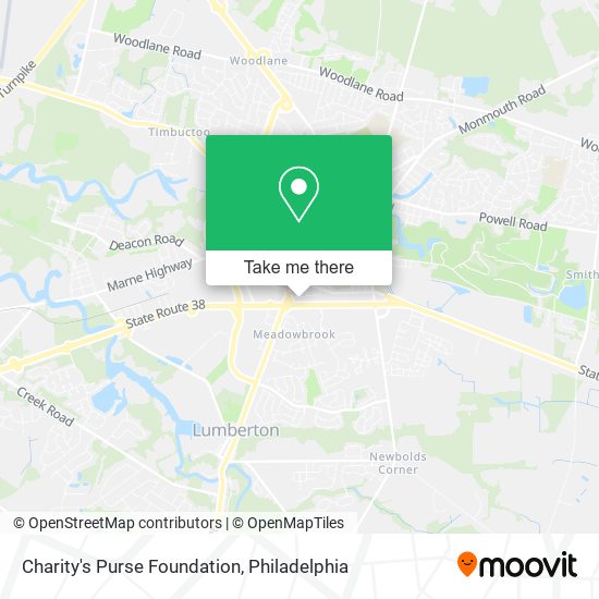 Charity's Purse Foundation map
