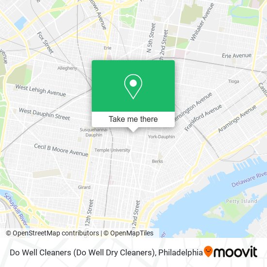 Do Well Cleaners map