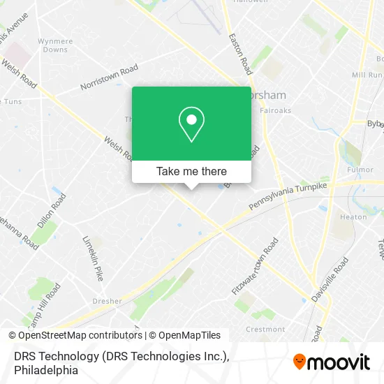 DRS Technology (DRS Technologies Inc.) map