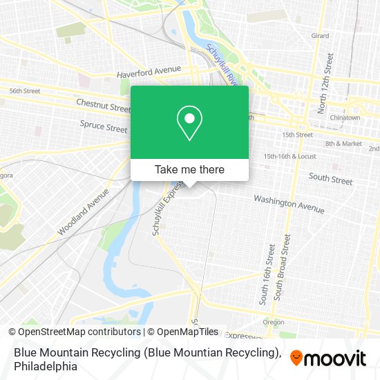 Blue Mountain Recycling (Blue Mountian Recycling) map