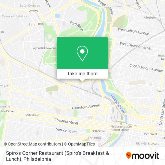 Spiro's Corner Restaurant (Spiro's Breakfast & Lunch) map