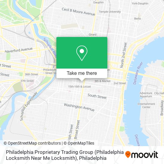 Philadelphia Proprietary Trading Group (Philadelphia Locksmith Near Me Locksmith) map