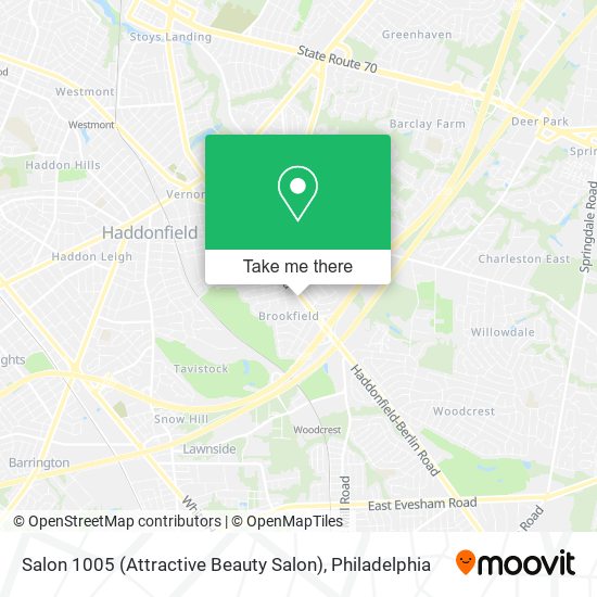 Mapa de Salon 1005 (Attractive Beauty Salon)