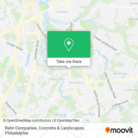 Mapa de Rahn Companies, Concrete & Landscapes